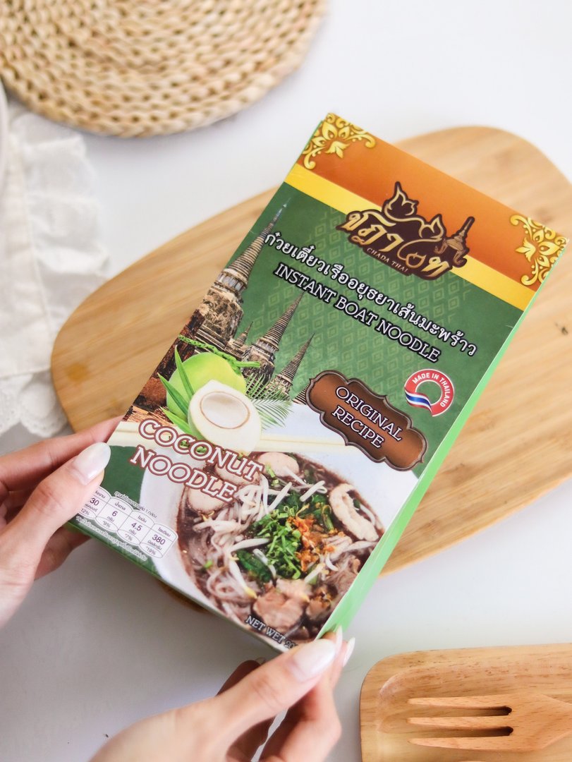 ก๋วยเตี๋ยวเรืออยุธยาเส้นมะพร้าว ตรา ชฎาไท