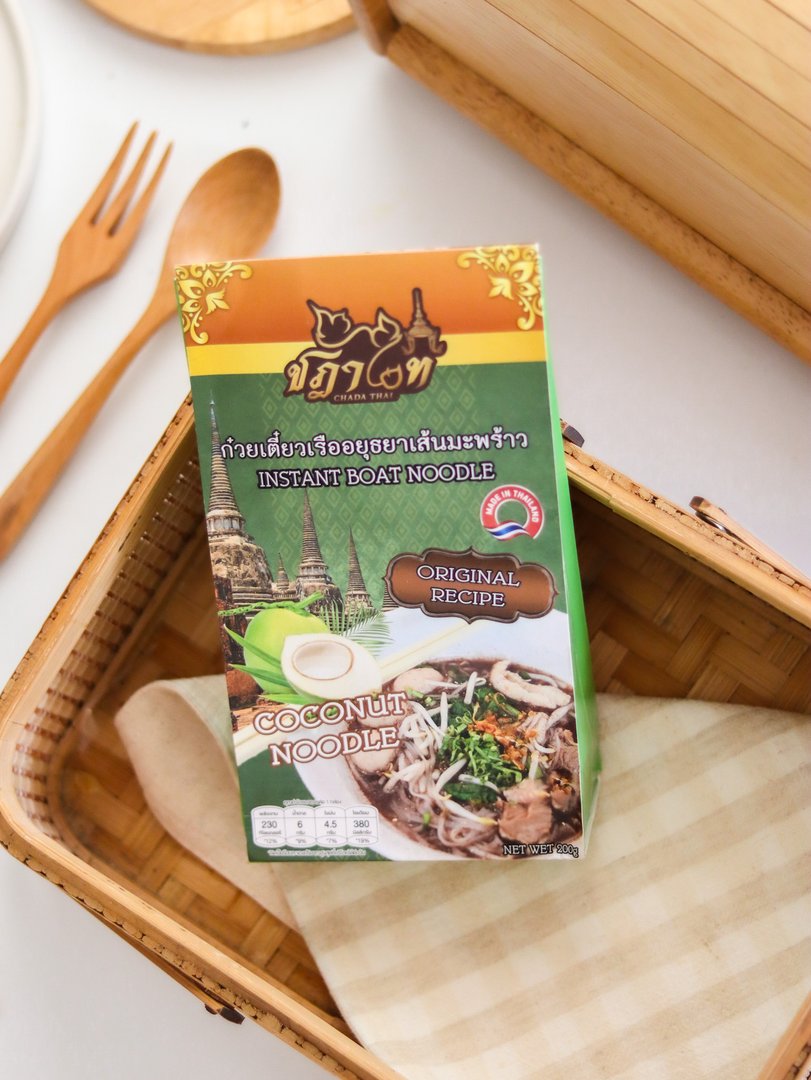 ก๋วยเตี๋ยวเรืออยุธยาเส้นมะพร้าว ตรา ชฎาไท