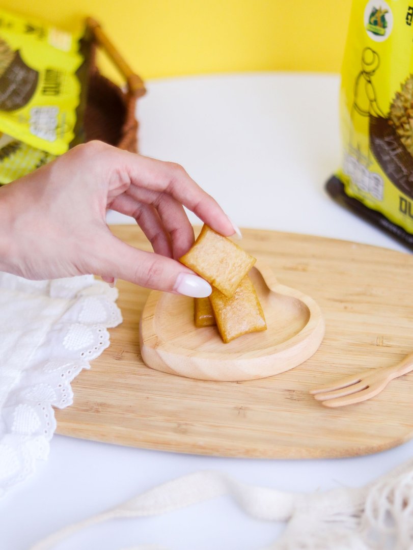 ทุเรียนกวน สูตรหวานน้อย ขนาด 500 กรัม ตรา รินดู