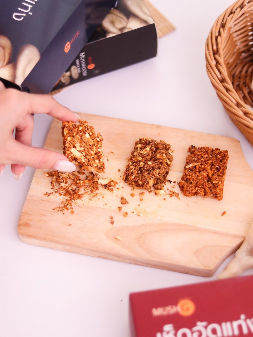 เห็ดอัดแท่ง ขนาด 100 กรัม ตรา มัชจี