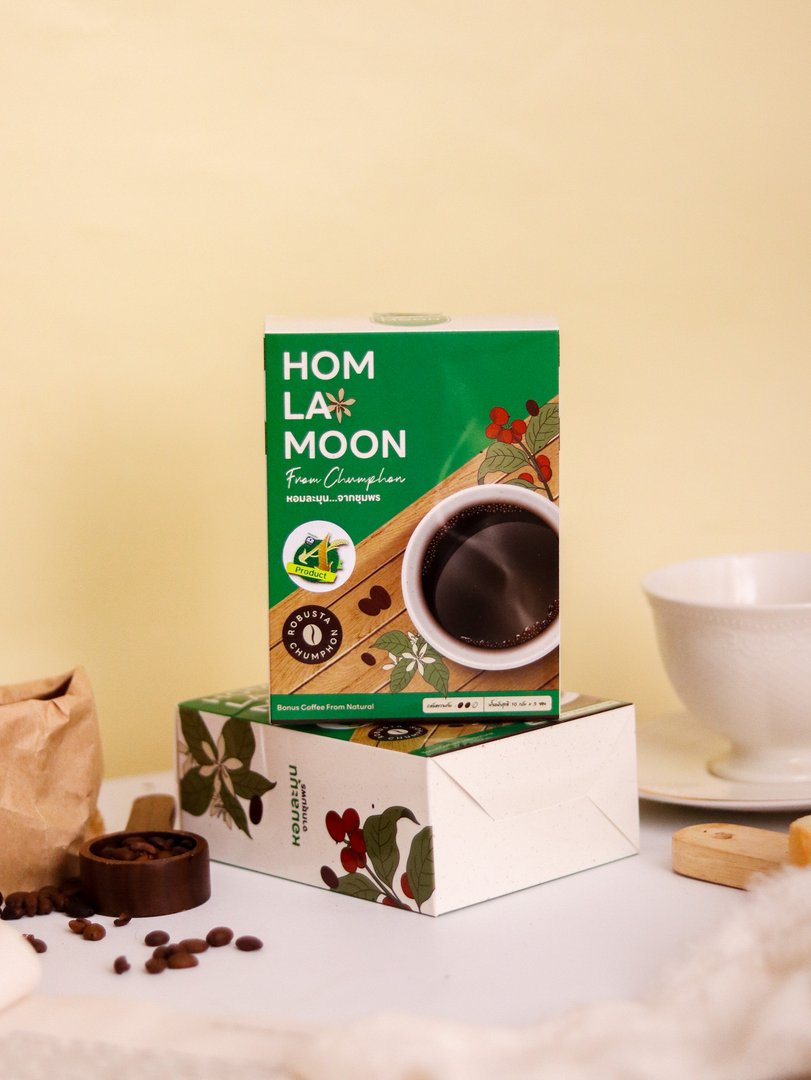 กาแฟดริป ตรา หอมละมุน